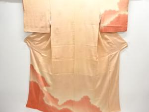 アンティーク　紋錦紗　雲模様着物